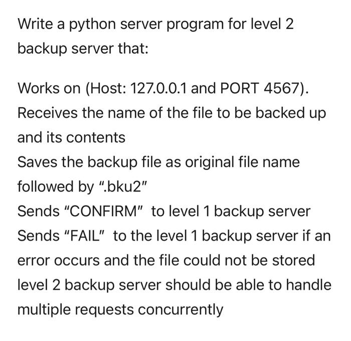 Exercises 3: In information technology, data backup | Chegg.com