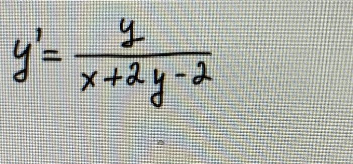 Solved y = x+2y-2 y х+ | Chegg.com