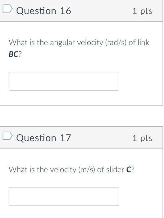 Solved Questions 15 To 17 (answer Is Looking For Magnitudes | Chegg.com