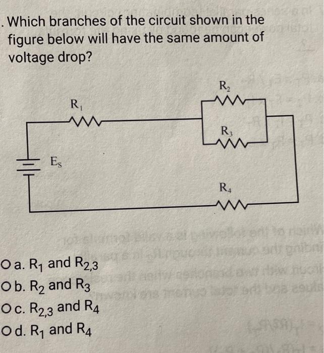 Solved Which branches of the circuit shown in the figure | Chegg.com