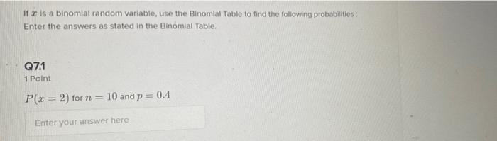 Solved if is a binomial random variable, use the Binomial | Chegg.com