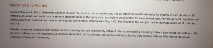 Solved Question 2 (6 Points) A local university requires | Chegg.com