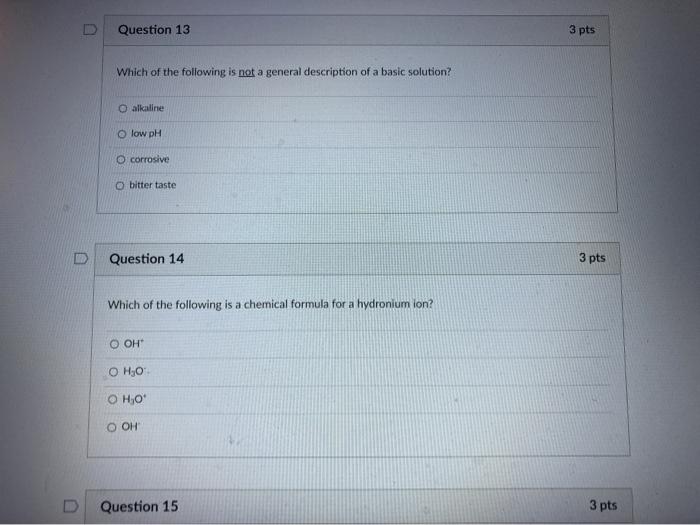 Solved Question 1 3 pts Which of the following is false | Chegg.com