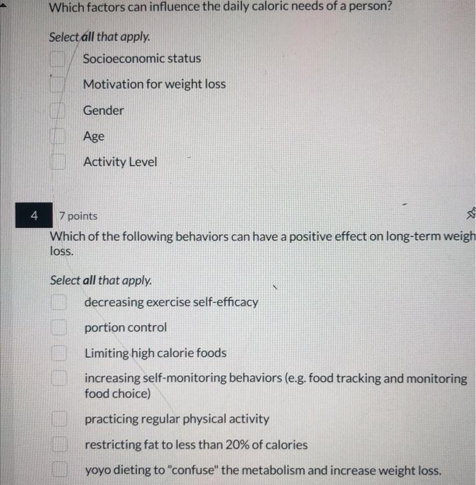 unit 8 case study food and caloric needs