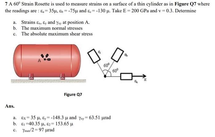 Solved Solid Mechanics.Do Question B & C.Do All Question If | Chegg.com