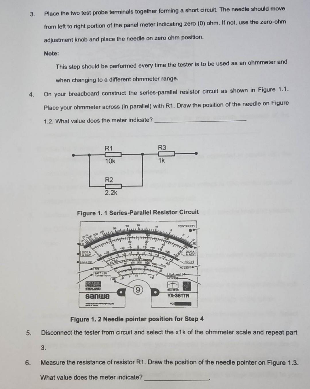 Analog Multimeter, that Combines Several Measurement Functions in