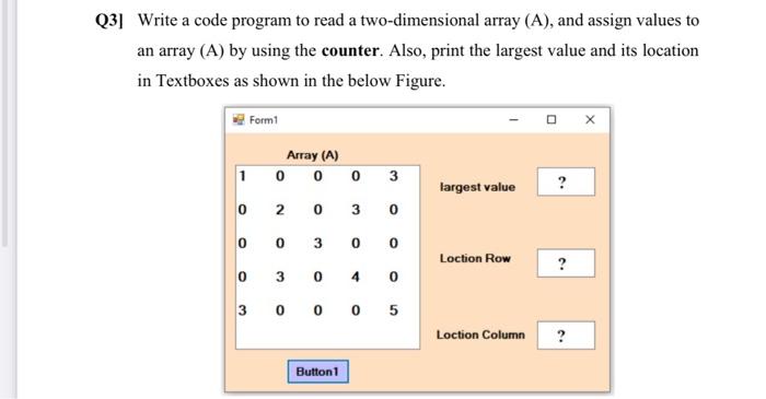 Solved I want the solution in the way of Visual Basic 2010 I | Chegg.com