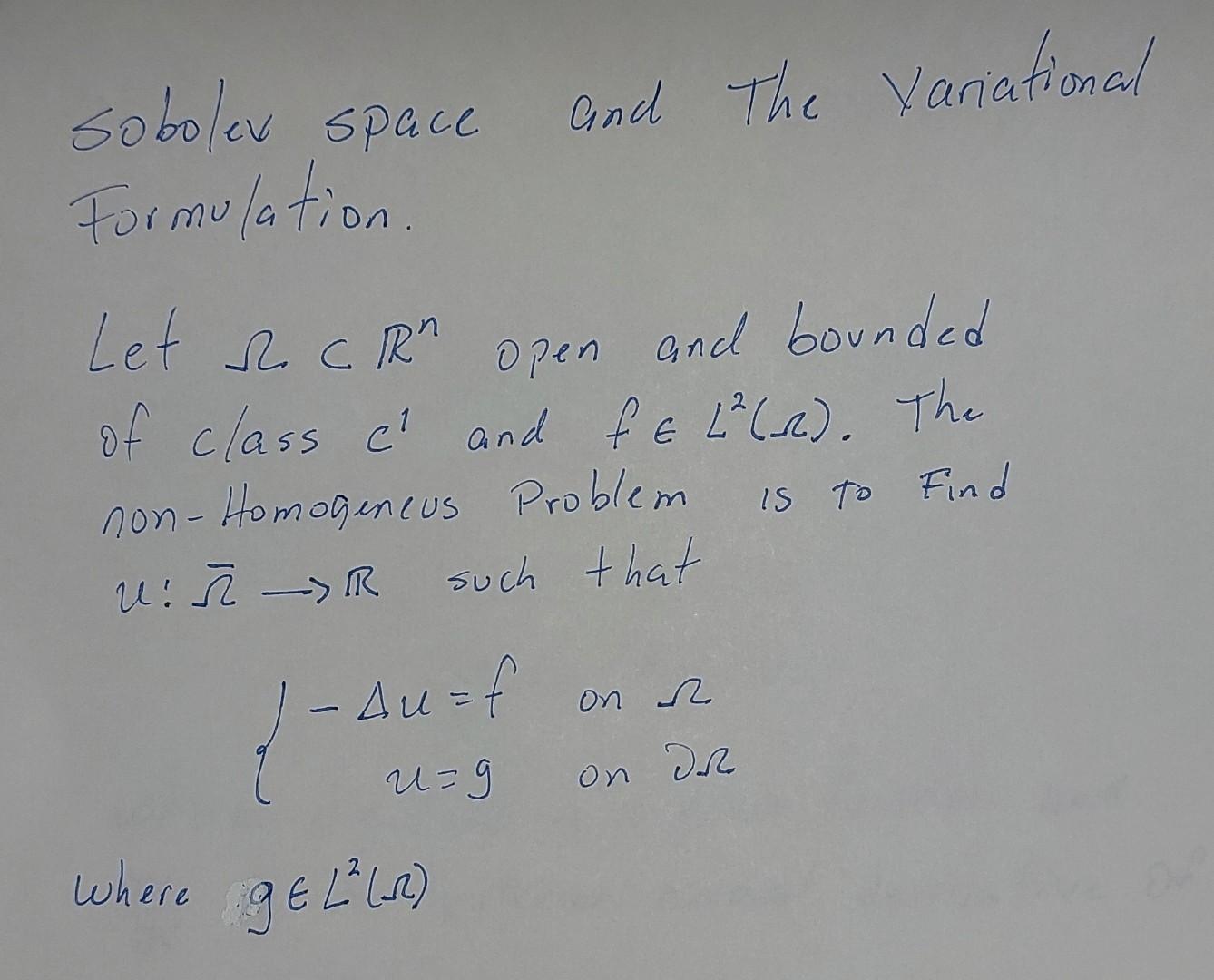 Solved Hi, can anyone solve this problem by using SOBOLEV | Chegg.com