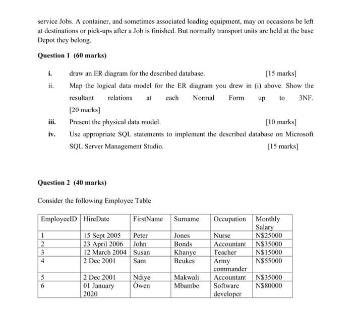 Solved Read The Following Scenario Carefully And Answer The | Chegg.com