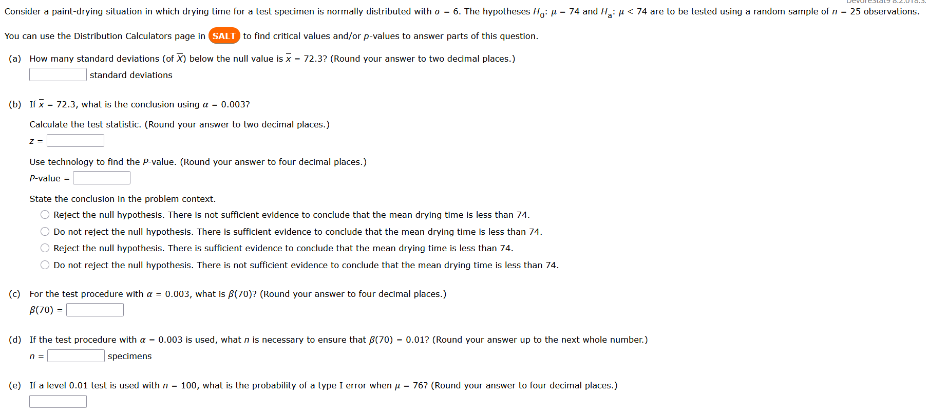 Solved You can use the Distribution Calculators page in to | Chegg.com