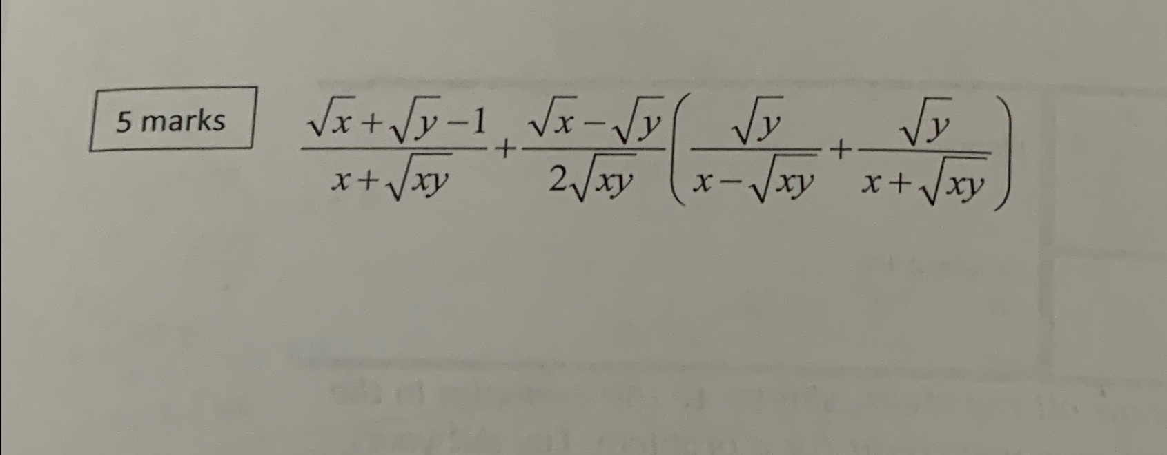 Solved Perform the indicated operations, expressing answer | Chegg.com