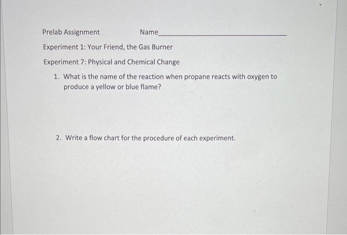 experiment 16 pre laboratory assignment