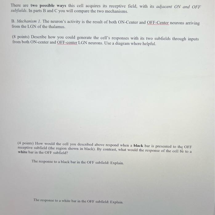 Solved Question 4 ( 30 points) You are recording from a | Chegg.com