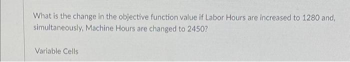 Solved Final Reduced Objective Allowable Allowable Variable | Chegg.com