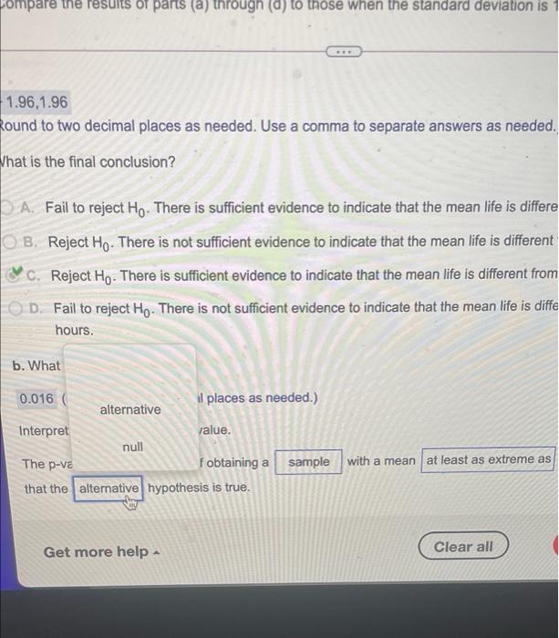 Solved 5 The quality-control manager at a compact | Chegg.com