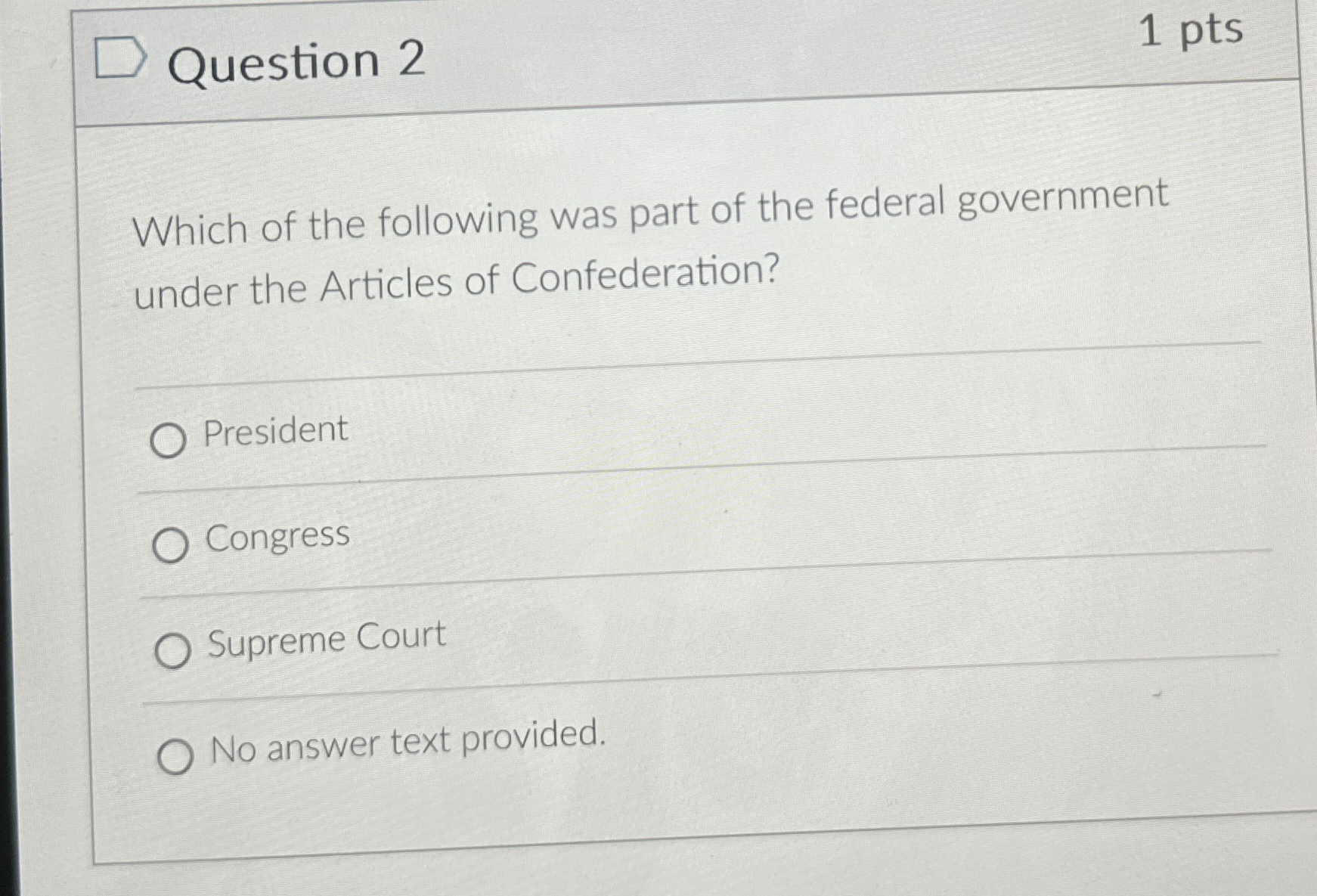 Solved Question 21 ﻿ptsWhich of the following was part of | Chegg.com