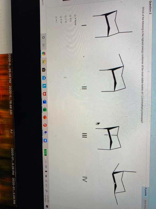 Solved Question 2 5 points Save and Which of the following | Chegg.com