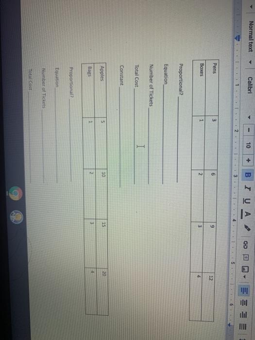 Solved 1 Name I Constant Rates Of Change Use The Table To Chegg Com