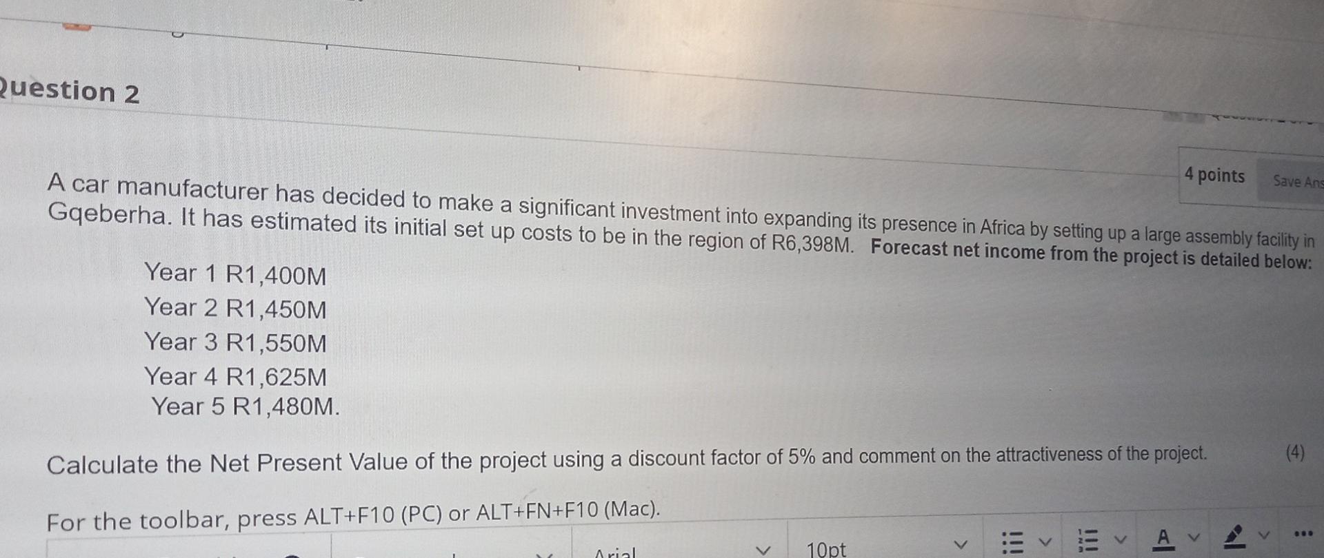 Solved Question 2 4 points Save Ans A car manufacturer has | Chegg.com