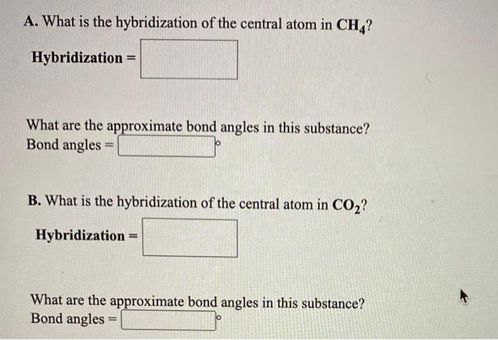 ch4 hybridization