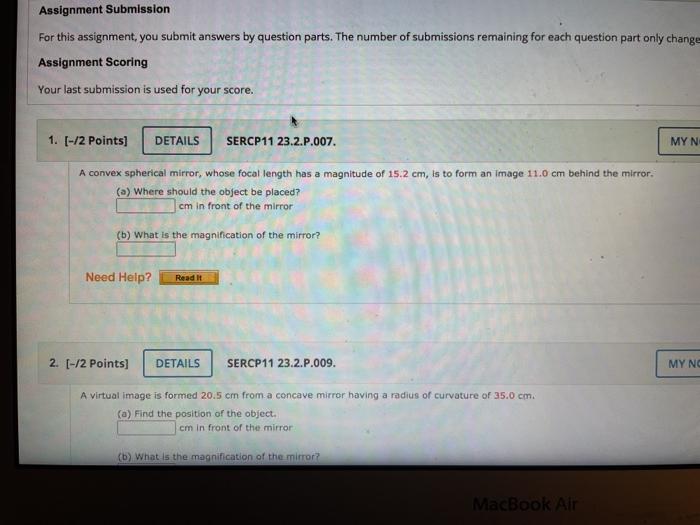 Solved Assignment Submission For this assignment, you submit | Chegg.com