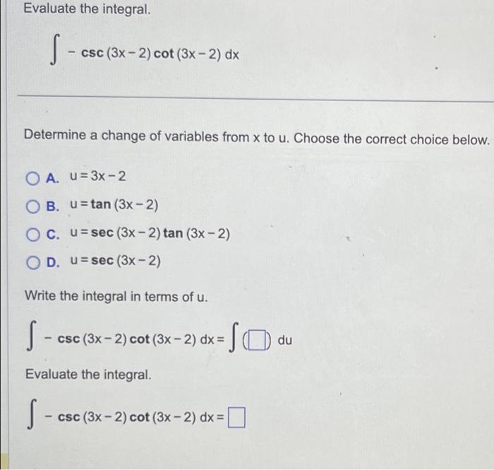 Csc 3x 2