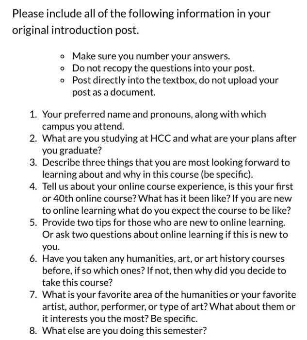 Please include all of the following information in | Chegg.com