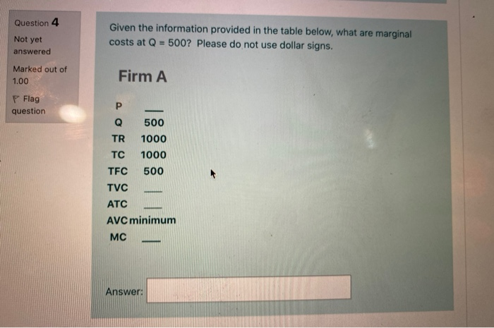Solved Question 2 Given the information provided in the | Chegg.com