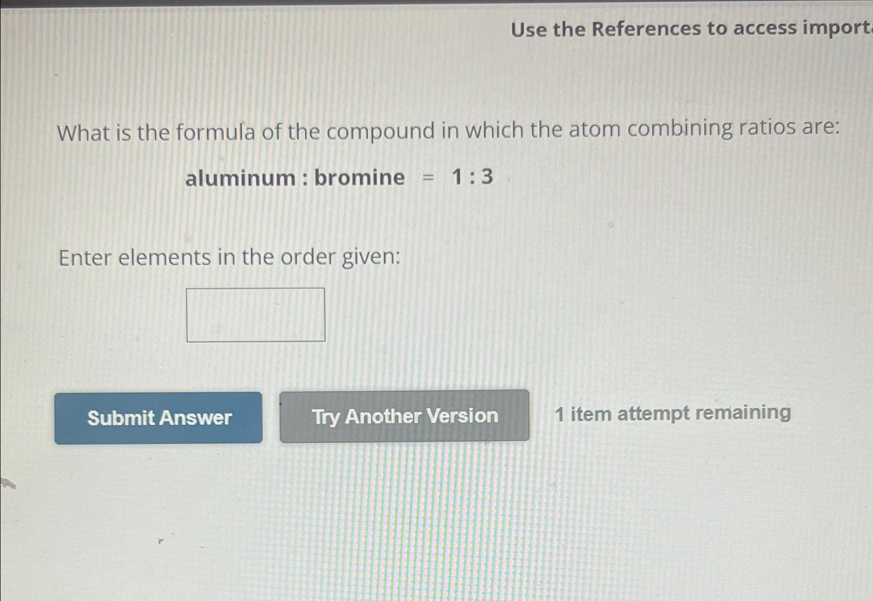 Solved Use the References to access importWhat is the | Chegg.com