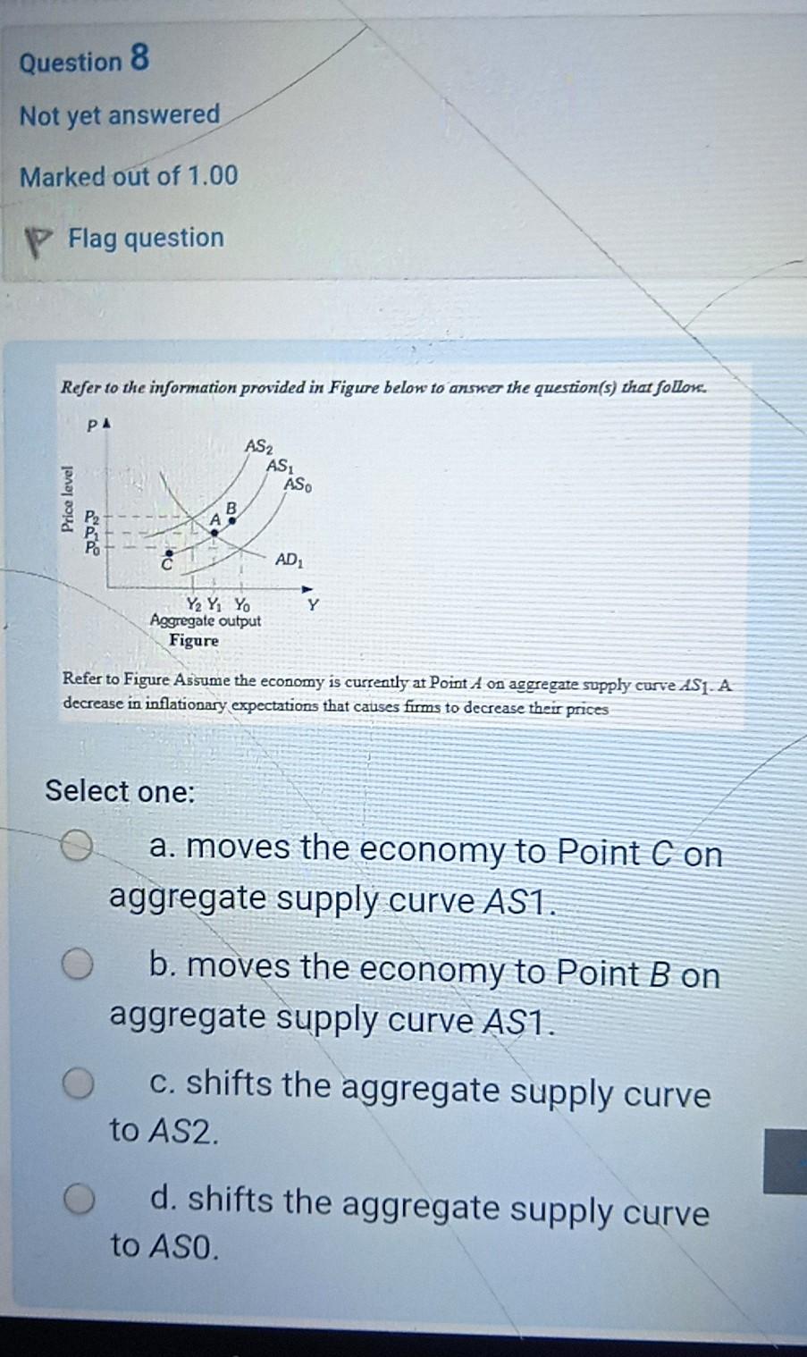 Solved Question 10 Not yet answered Marked out of 1.00 P | Chegg.com