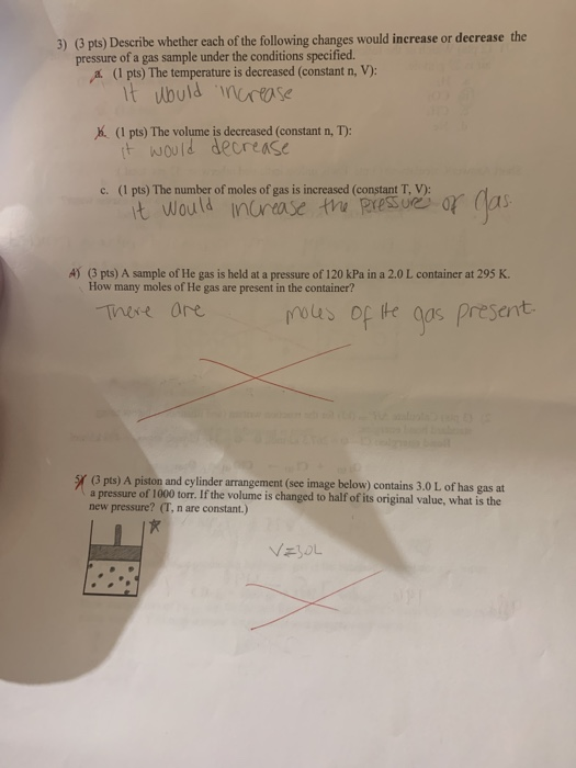 Solved Short Answer Calculations 3 Pts Each Unless Ind Chegg Com