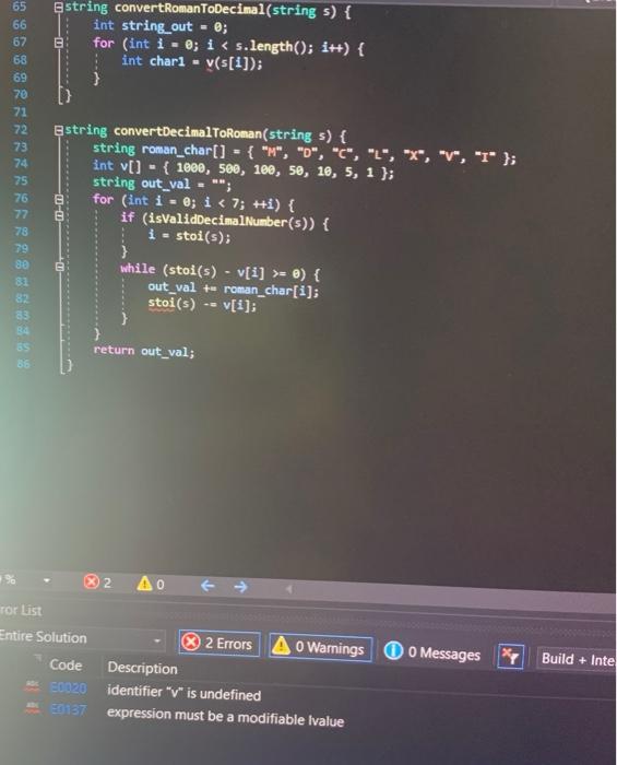 Solved Advanced C++How would I go about doing this only | Chegg.com