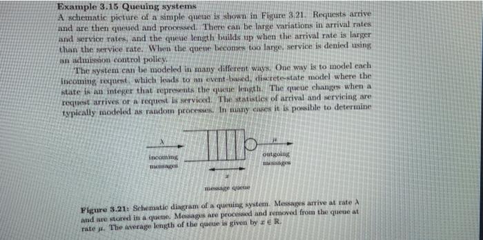 Solved 3.9 (Admission control for a queue) Consider the | Chegg.com