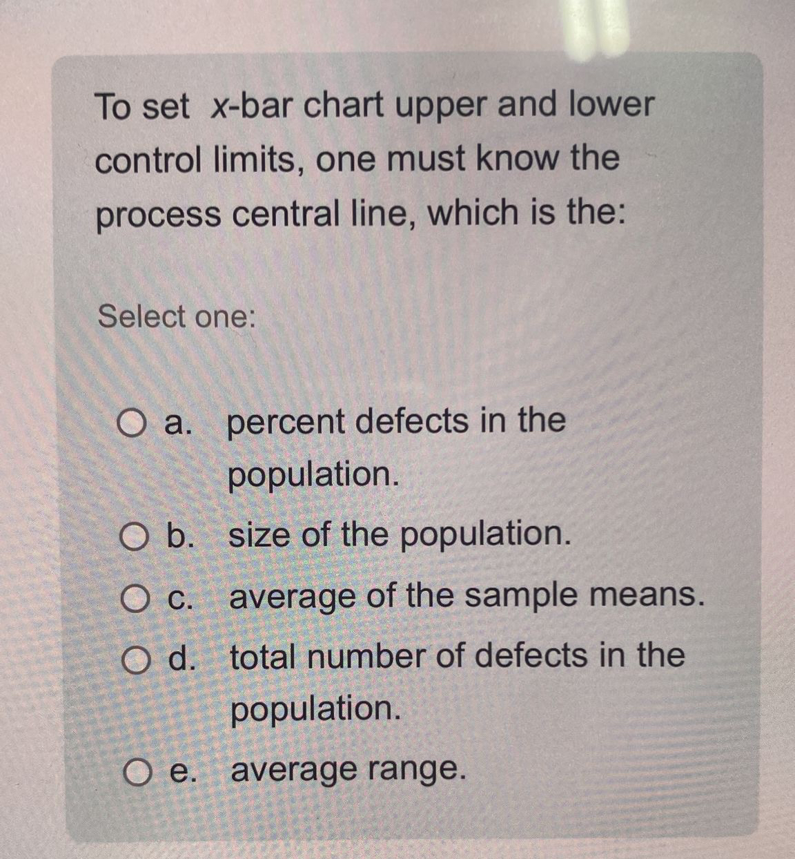 Solved To set x-bar chart upper and lower control limits, | Chegg.com