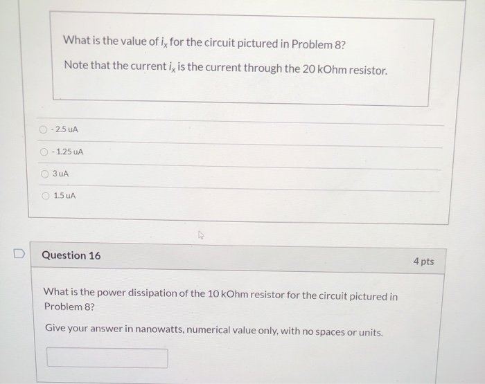 Solved Problem 8 Answer The Next Two Questions Using The | Chegg.com