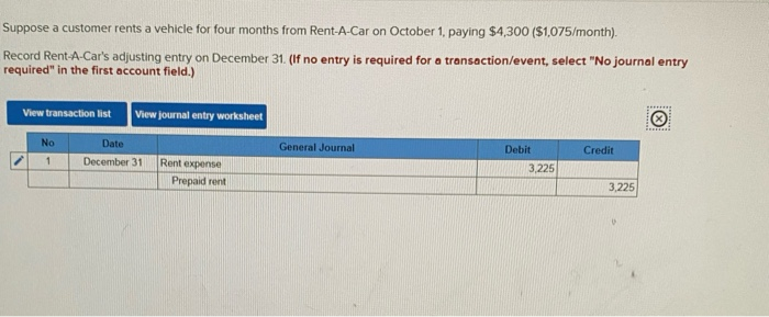 Solved Suppose a customer rents a vehicle for four months | Chegg.com