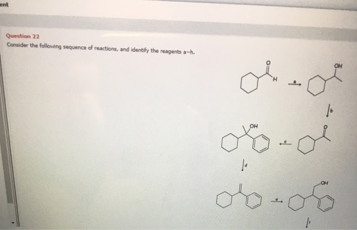 Solved Question 22 Consider the following sequence of | Chegg.com
