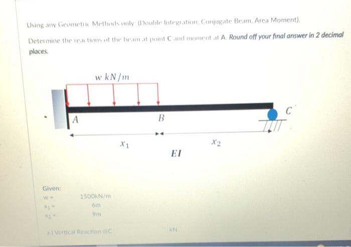 Solved Use The Moment-Area Method To Determine The Slopes | Chegg.com