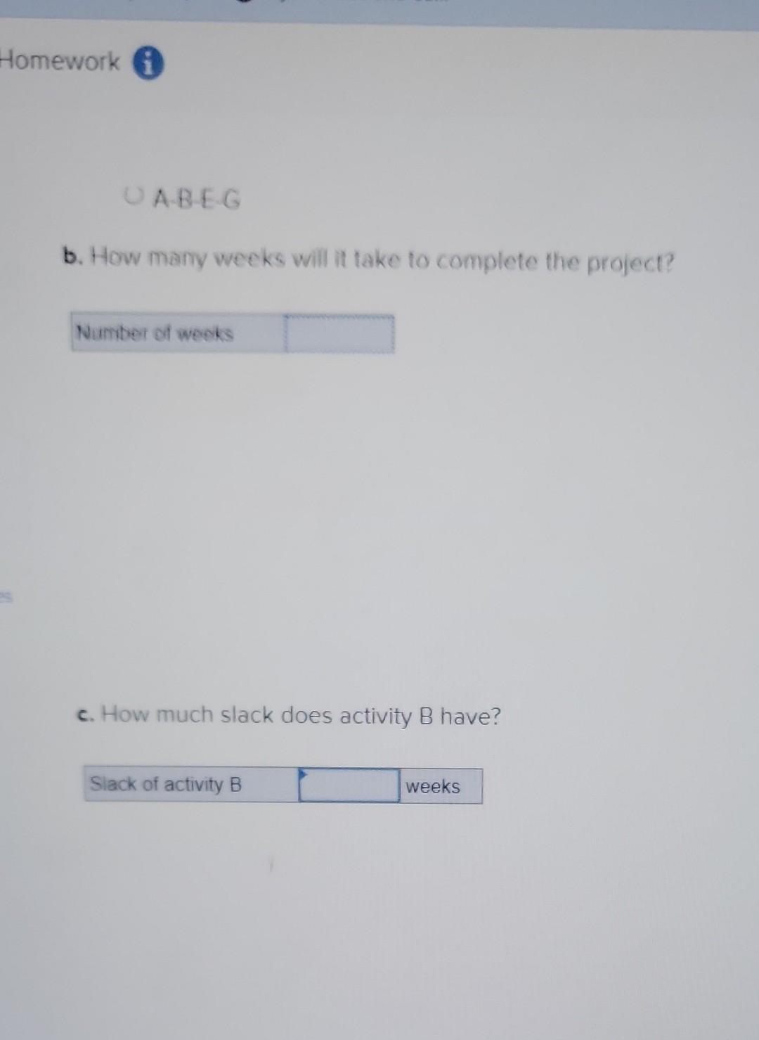 Solved The Following Activities Are Part Of A Project To Be | Chegg.com