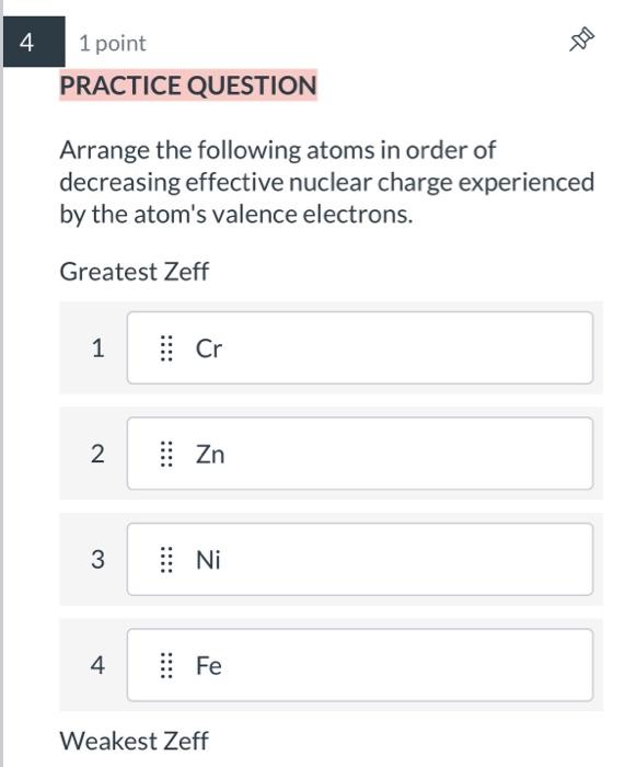 Solved An atom of silicon has a larger atomic radius than an | Chegg.com