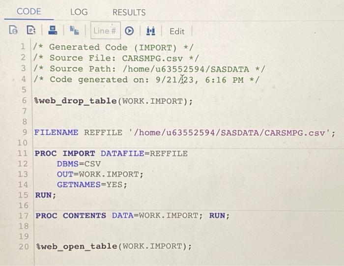 Solved /* Generated Code (IMPORT) */ /* Source File: | Chegg.com