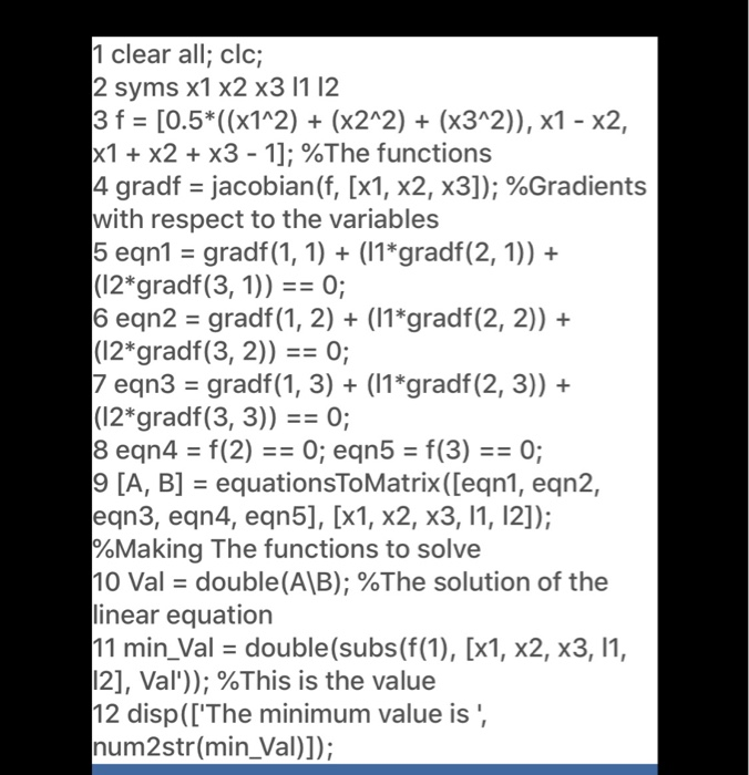 Solved solve problem using matlab symbloic Problem 3. Find | Chegg.com