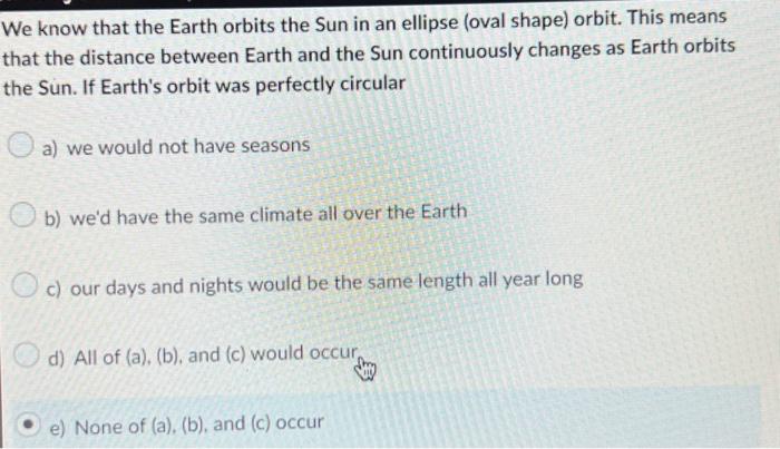 earth orbit length