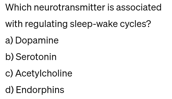 Solved psychology: Which neurotransmitter is associated with | Chegg.com