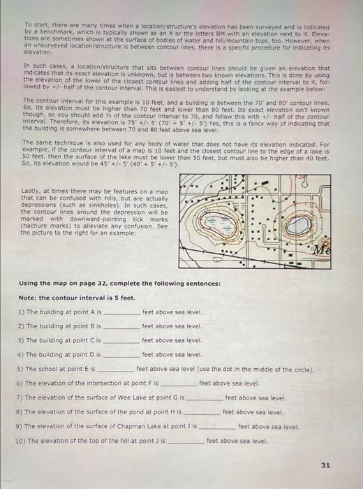 Solved LAB 6: Topographic Maps Pt.1 Despite The Increasing | Chegg.com