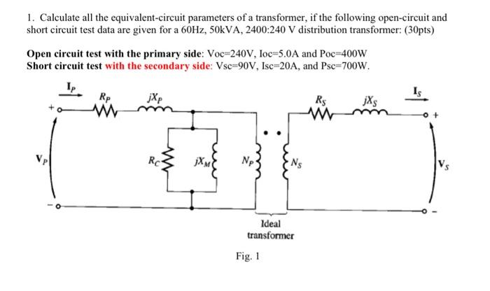 Equivalent Circuit Parameters