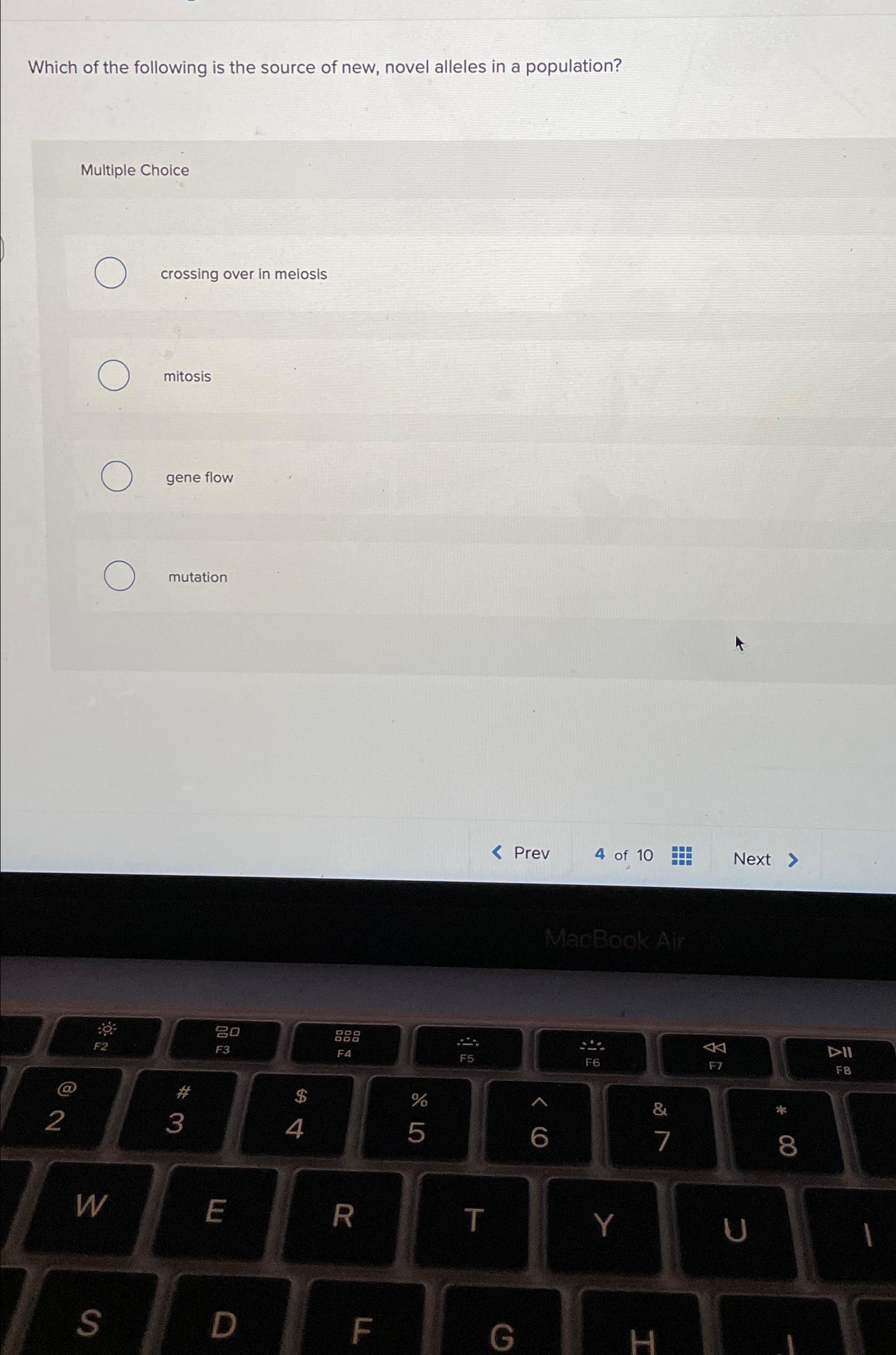 Solved Which of the following is the source of new, novel | Chegg.com