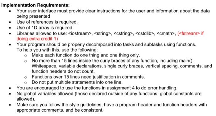 Solved Problem statement: You are tasked to write a program | Chegg.com