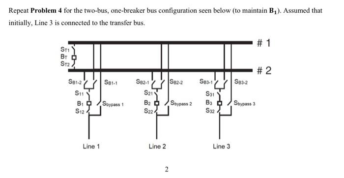 Solved In the one-line diagram shown below, let the | Chegg.com