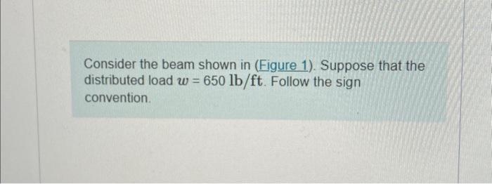 Solved Consider the beam shown in (Figure 1). Suppose that | Chegg.com